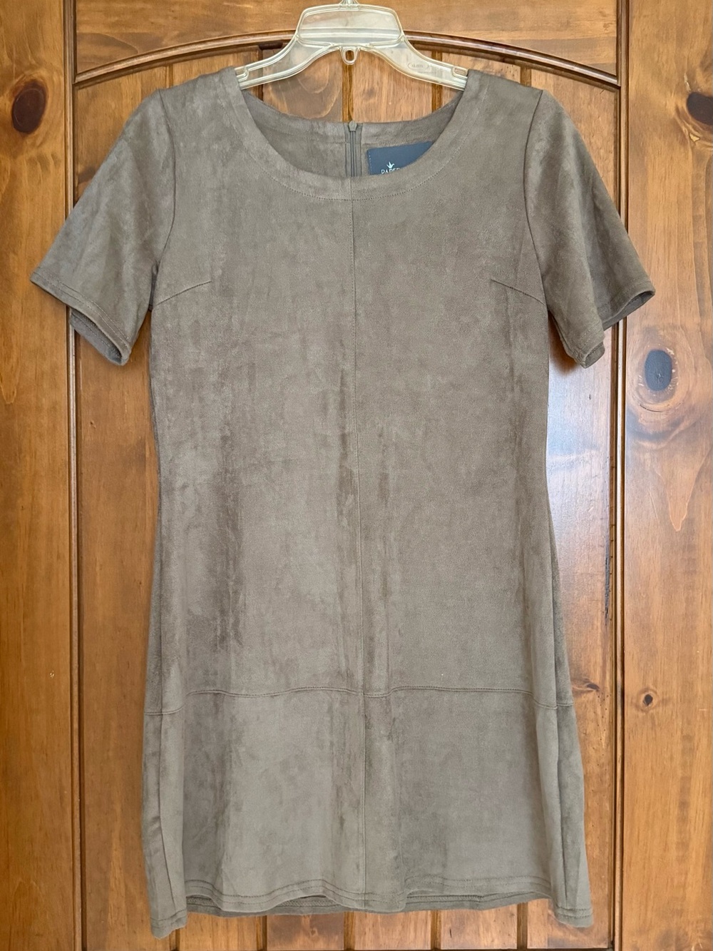 Paper Crane Suede (faux) dress, Medium, NWOT